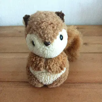 [ 쇼와 레트로 ] SUN ARROW 선애로우 봉제 인형 다람쥐 일본제