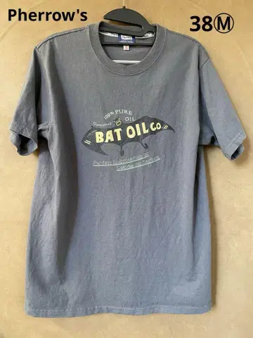 Pherrow's 페로우즈 'BAT OIL CO.' T셔츠 38M
