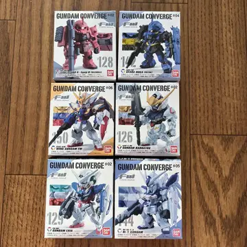 GUNDAM CONVERGE 피규어 세트 #02 #04 #05 #06
