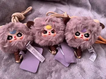 [ 양 세트 ] Babythree 핸드폰 스트랩 베이비쓰리 봉제 인형