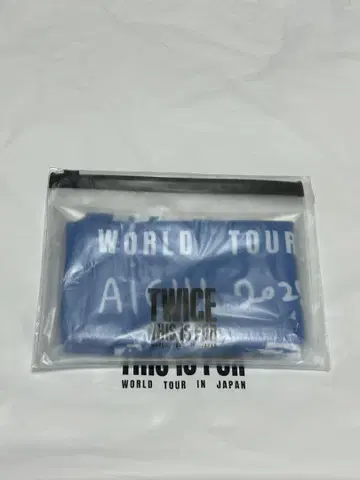 TWICE WORLD TOUR 2022 파우치 업그레이드 혜택 쿨 타월