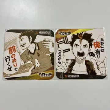 하이큐 청춘 격려 코스터