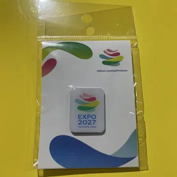 expo2027 꽃박람회 요코하마 핀 배지