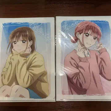 푸른상자 음애니 클리어 파일 치나츠 히나