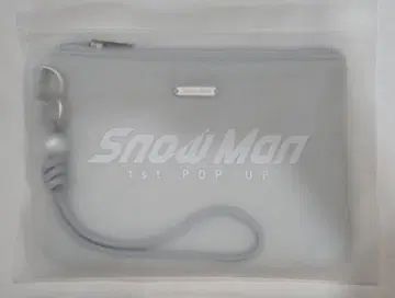 Snow Man POP-UP 한국 판매 상품 미니 파우치