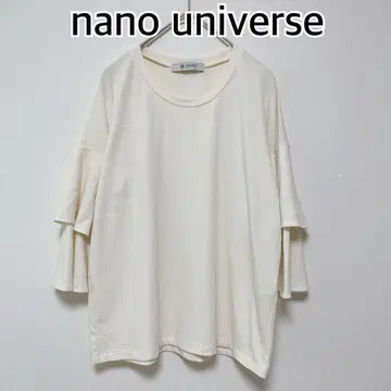 nano universe 나노 유니버스 반팔 T셔츠 화이트