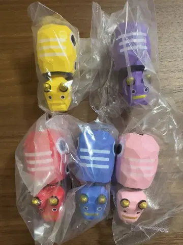 나무 조각 베코 마스코트 피규어 (5종)