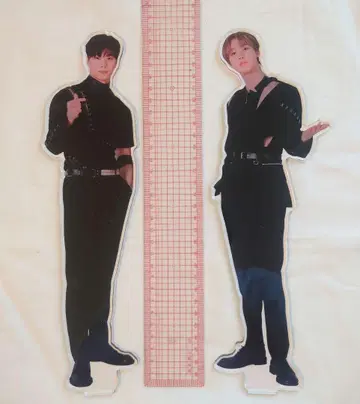 ASTRO 네이비 MOONBIN SANHA 아크릴 스탠드 특대형