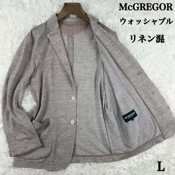 [ 워셔블 ] McGREGOR 린넨혼 테일러드 자켓 L 베이지