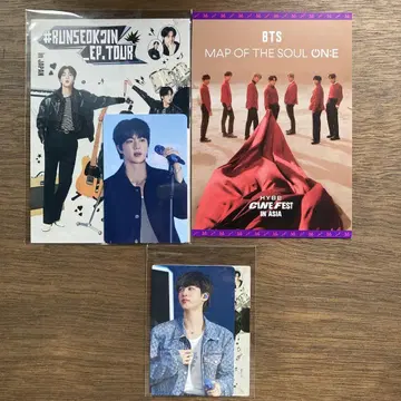 RUN SEOKJIN 라이브 뷰잉 외 방문자 혜택 3종 세트