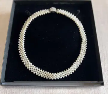 5연 담수 펄 목걸이 40cm