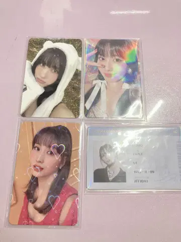 twice 모모 트레이딩 카드 곰 곰 트레이딩 카드 피스 트레이딩 카드