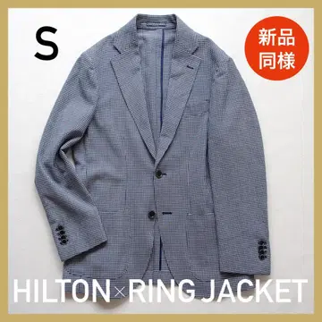 새상품급 HILTON x 링 자켓 / 울 실크 자켓 / 하운드투스