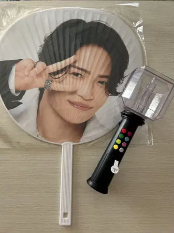 timelesz FAM 굿즈 응원봉 투어2025 후마 키쿠치 부채
