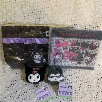 쿠로미 친구들 페이스 마스코트 기타