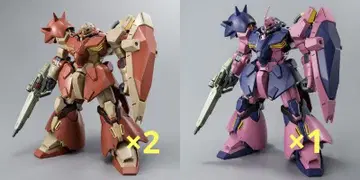 HG 메사 F02형 x 2개 F02형 (지휘관기) x 1개 합계 3세트