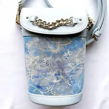 [새상품] DIANA 다이애나 회화 시리즈 블루모네 미니 숄더백