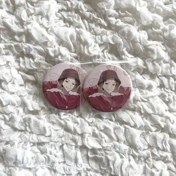 니트부 DD 캔뱃지 2개 세트