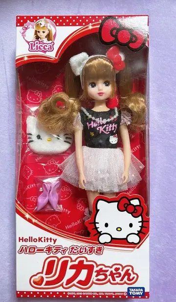 [ 미개봉 ] 헬로키티 다이스키 리카짱 키티 Licca짱