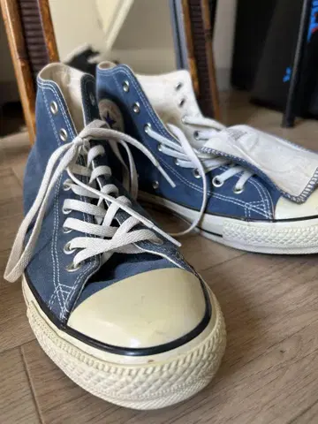 Ron Herman x Converse 별주 하이컷 27cm 블루