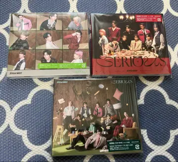 SnowMan CD SERIOUS 3 형태