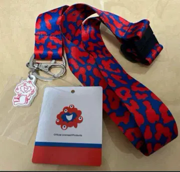 오사카 간사이 박람회 박람회 넥스트랩 미야쿠미야쿠 스트랩 빨간색 파랑