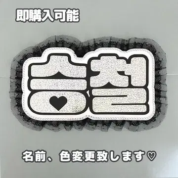 네임 보드 승철 세부치 seventeen 실버 홀로그램