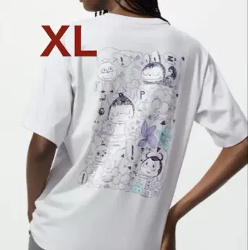 유니클로 콜라보 T셔츠 POP MART UT XL