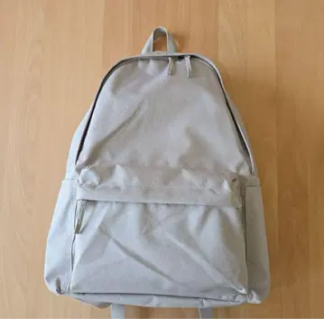 muji 무인양품 어깨 부담을 줄이는 발수 럭색 라이트 베이지