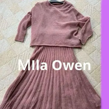 Mila Owen 모헤어 풀오버 원피스 셋업