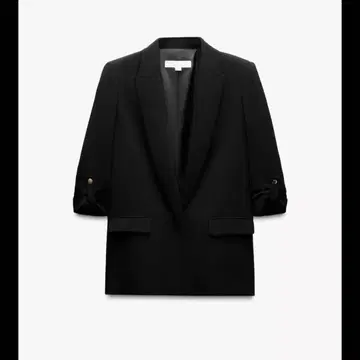ZARA 롤업 슬리브 블레이저 M