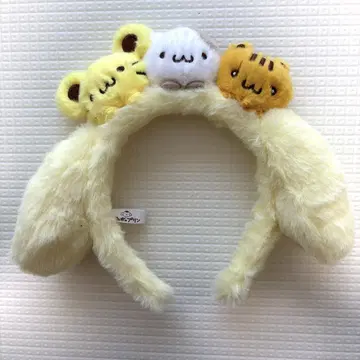 산리오 퓨로랜드 팀 푸딩 폼폼푸딩 머리띠