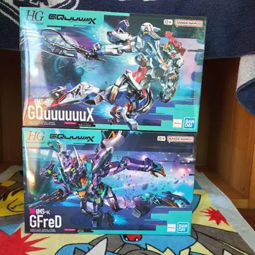 기동전사 Gundam 지크액스 지크액스와 지프레드의 건담 프라모델 세트