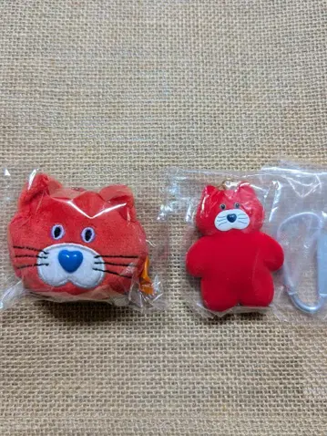 mojojojo 피규어 페이스 마스코트 고양이 고양이 빨간색 가챠