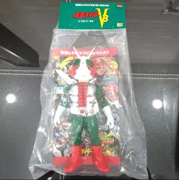 메디콤토이 가면라이더 V3 면탈착 소프트 비닐 개봉 양호