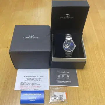 ORIENT STAR 세미 스켈레톤 RK-AT0002L 파랑