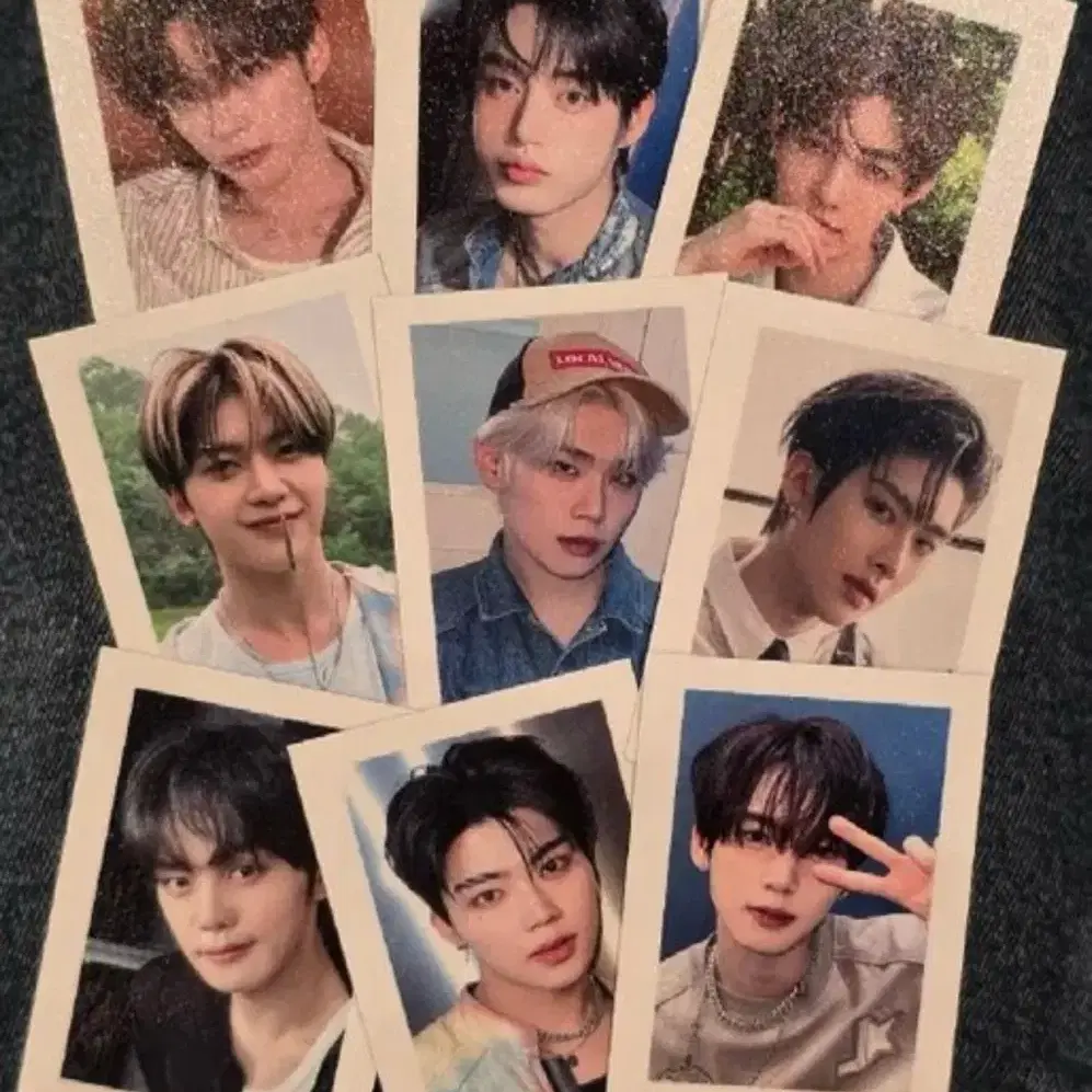 Zb1 Slam Dunk unreleased photocard A ver 9 members full Zhang Hao