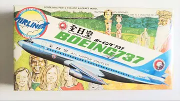 하세가와 보잉 737 전일본공수 (모히칸 룩) 1/200 스케일
