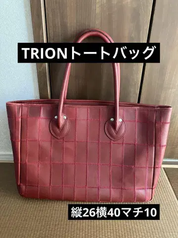 TRION 토트백 빨간색