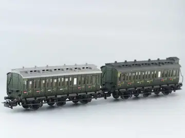 HO 게이지 Marklin 구형 여객차 세트 DB 독일 철도 메르클린 A