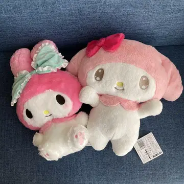 마이멜로디 봉제 인형 2개 세트