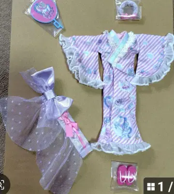 에코 고양이 유카타 리카짱 기모노, 잡화 새상품