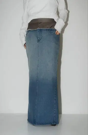 Knuth Marf Docking Maxi Denim Skirt