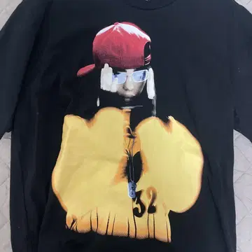 BILLIE EILISH 비주얼 아트 T셔츠 XL 라이브 회장 구매 정품