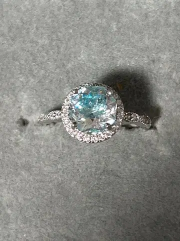 반지 프리 사이즈 모이사나이트 S925