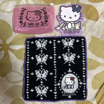 헬로키티 타월 ANNA SUI 파우치 세트