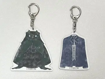 흑집사 의상 키링 특전 엽서 (그린 마녀 편)