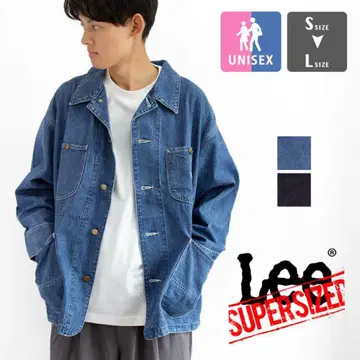 Lee SUPERSIZED LOCO JACKET 데님 빈티지