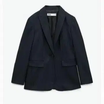 ZARA 핀스트라이프 블레이저