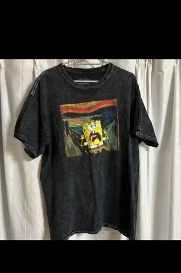 구제 의류 스펀지밥 us 90s 빈티지 티셔츠